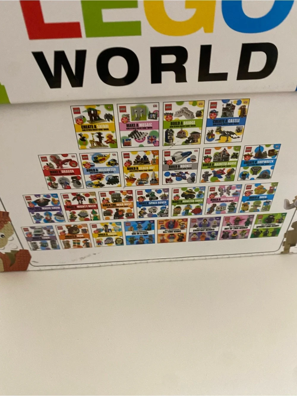 My LEGO World Collection Box Set 24 of 25 Books (Vol 1 Missing) Build Ideas